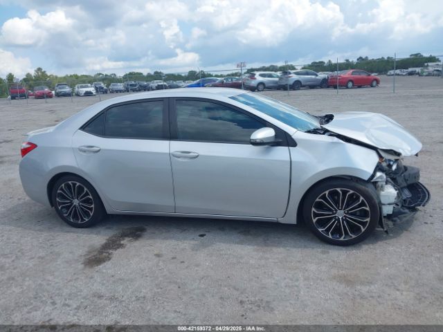 5YFBURHE9EP160912 Toyota Corolla S Plus