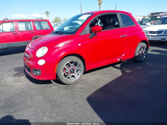 2012 FIAT 500 3C3CFFBR4CT115139 Photo 1