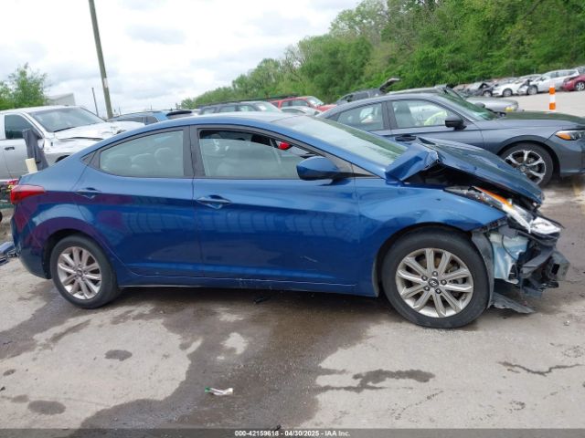 KMHDH4AE2GU501904 Hyundai ELANTRA SE