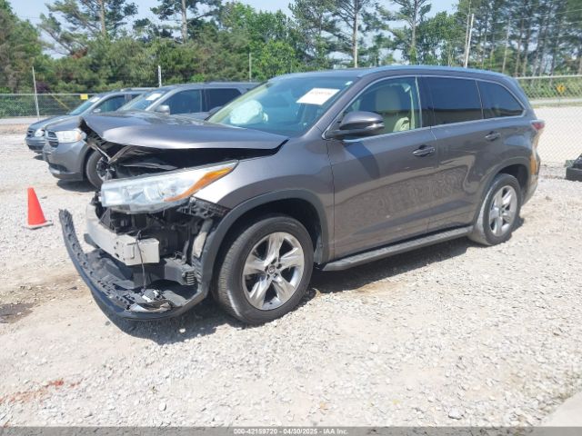 5TDYKRFH5GS159330 Toyota Highlander Limited V6