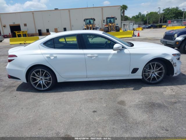 KMTG34SC2SU154579 Genesis G70 2.5t Rwd