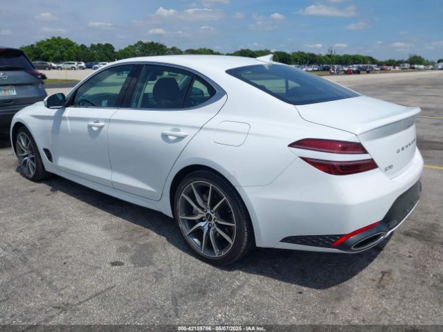 KMTG34SC2SU154579 Genesis G70 2.5t Rwd