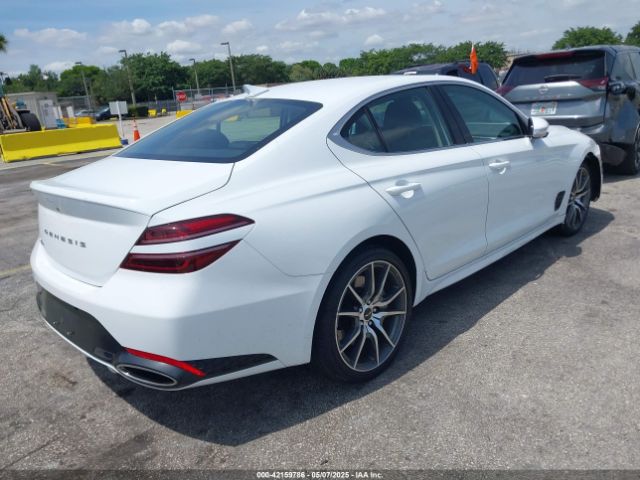 KMTG34SC2SU154579 Genesis G70 2.5t Rwd