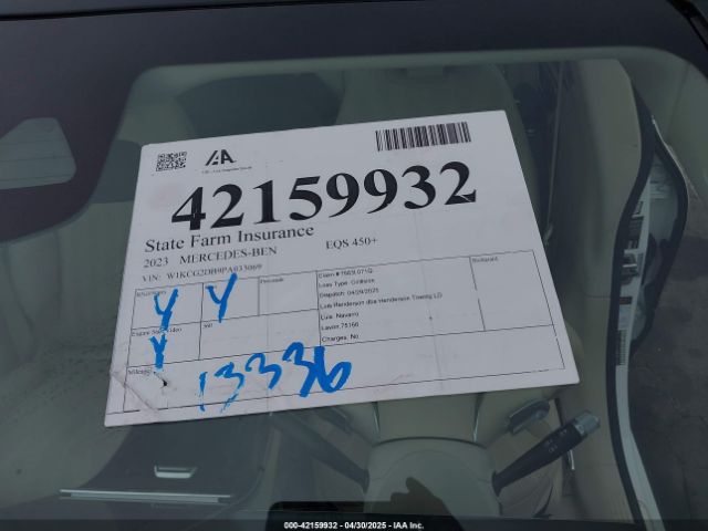 W1KCG2DB9PA033069 Mercedes-Benz EQS 450+