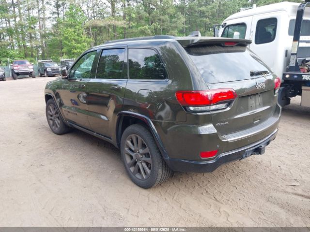 1C4RJFBG1HC632291 Jeep Grand Cherokee Limited 75th Anniversary Edition 4x4