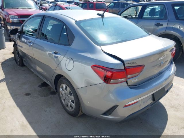 3KPA24AD9NE477872 KIA RIO S