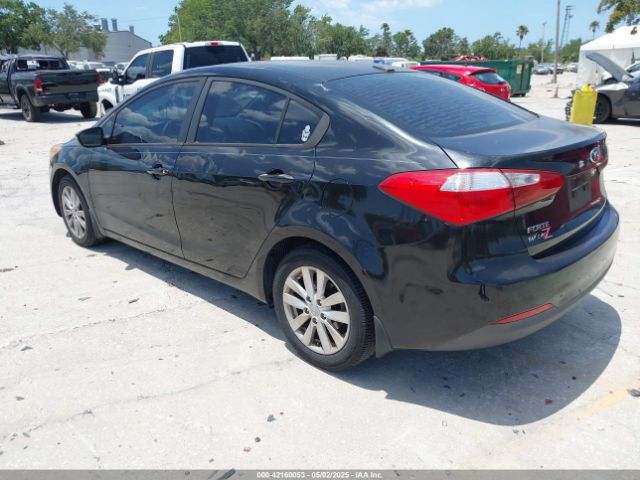 KNAFX4A61E5156782 KIA FORTE LX