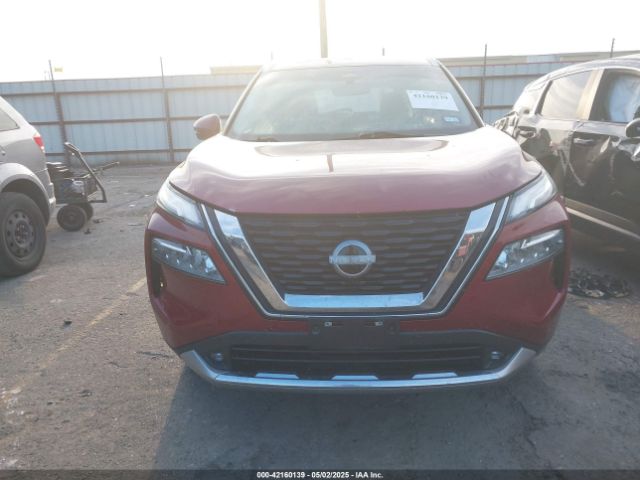 JN8BT3DC3NW120437 Nissan Rogue Platinum Fwd