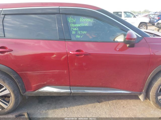 JN8BT3DC3NW120437 Nissan Rogue Platinum Fwd