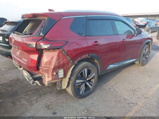 JN8BT3DC3NW120437 Nissan Rogue Platinum Fwd