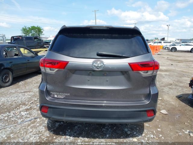 5TDZZRFH3KS325109 Toyota Highlander Le