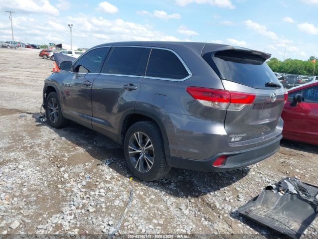 5TDZZRFH3KS325109 Toyota Highlander Le