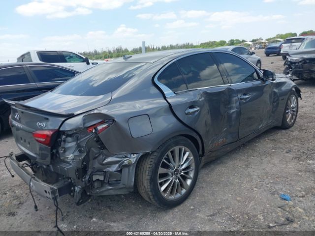 JN1EV7AP8KM541274 Infiniti Q50 3.0t Luxe
