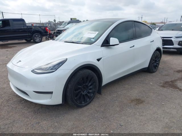 2021 TESLA MODEL Y 5YJYGDEE1MF088316 Photo 1