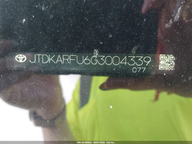 JTDKARFU6G3004339 Toyota Prius Four Touring