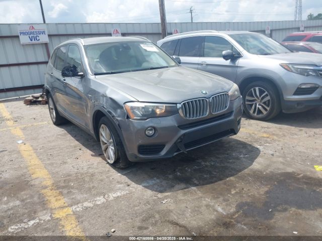 2015 BMW X3 5UXWX9C54F0D52297