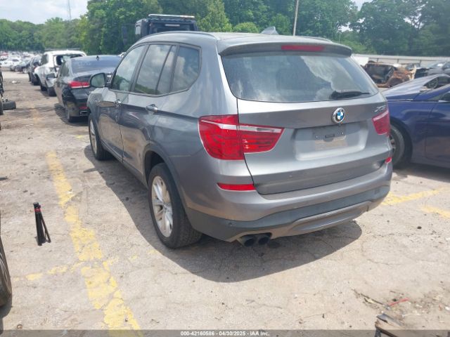 2015 BMW X3 5UXWX9C54F0D52297 Photo 2