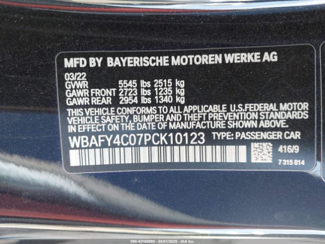 2023 BMW M850I WBAFY4C07PCK10123 Photo 8