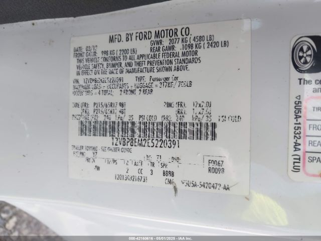 1ZVBP8EM2E5220391 Ford Mustang V6 Premium
