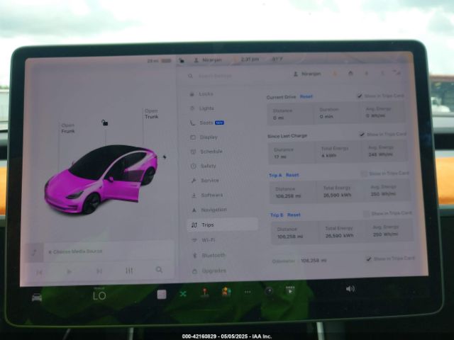 5YJ3E1EA2JF156808 Tesla Model 3 Long Range/mid Range
