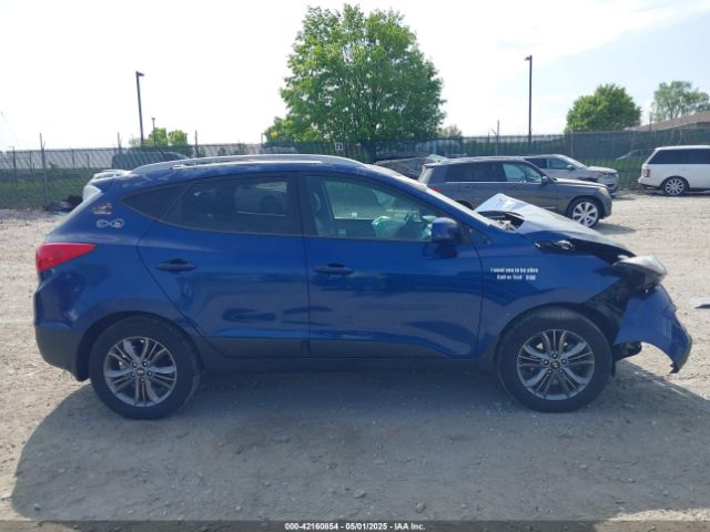 KM8JU3AGXEU802833 Hyundai TUCSON SE
