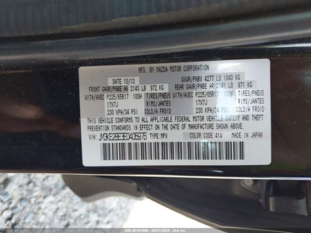 JM3KE2BE3E0405976 Mazda CX-5 SPORT