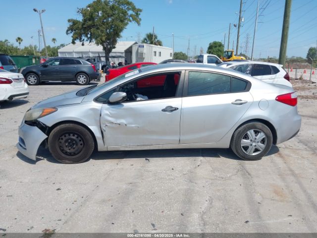 KNAFK4A6XE5160537 KIA FORTE LX
