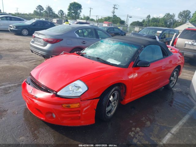 2003 MITSUBISHI ECLIPSE SPYDER 4A3AE45G93E054937 Photo 1
