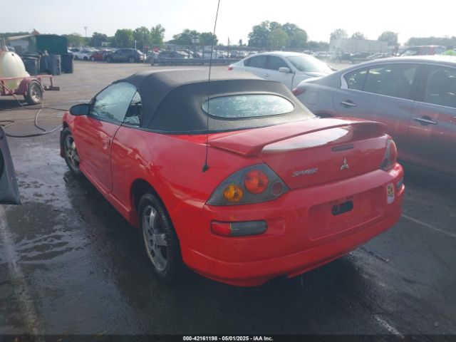2003 MITSUBISHI ECLIPSE SPYDER 4A3AE45G93E054937 Photo 2