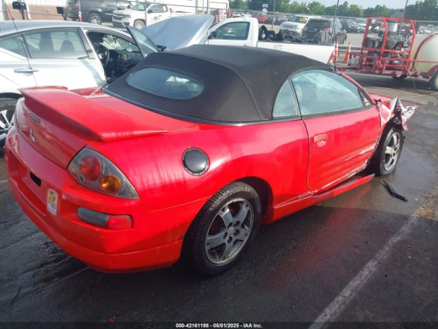 2003 MITSUBISHI ECLIPSE SPYDER 4A3AE45G93E054937 Photo 3
