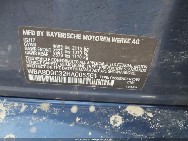 2017 BMW 330I WBA8D9C32HA005561 Photo 8