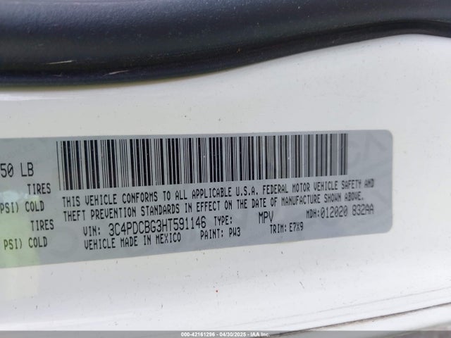 Dodge Journey 2017 3C4PDCBG3HT591146 Image 9