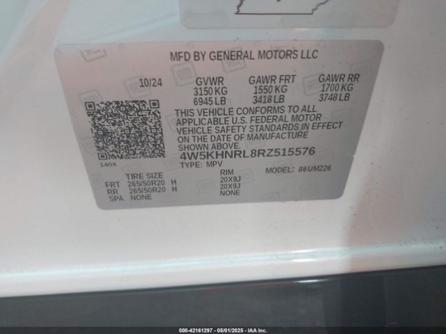 4W5KHNRL8RZ515576 Acura Zdx A-spec