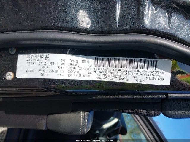 1C4PJMCB7GW115332 Jeep 2016