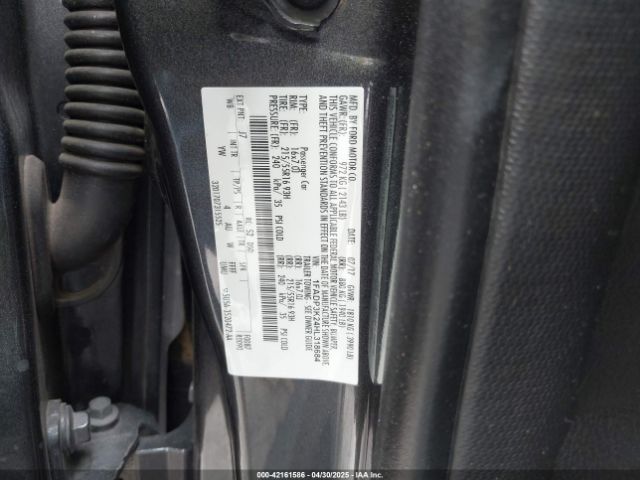 1FADP3K24HL318684 Ford FOCUS SE