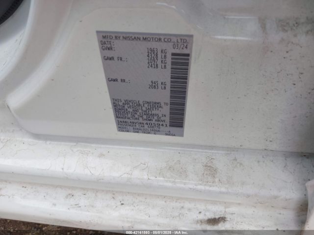 1N4BL4BV5RN405941 Nissan Altima