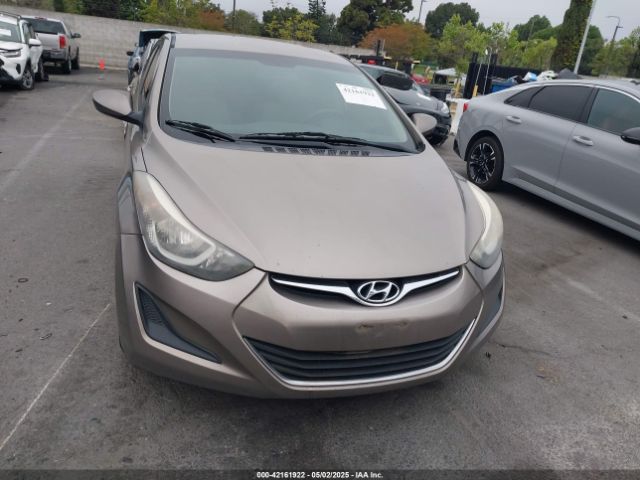 5NPDH4AEXGH776046 Hyundai ELANTRA SE