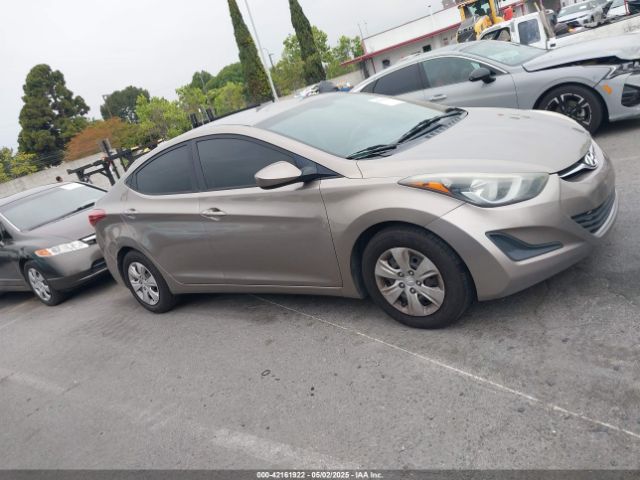 5NPDH4AEXGH776046 Hyundai ELANTRA SE