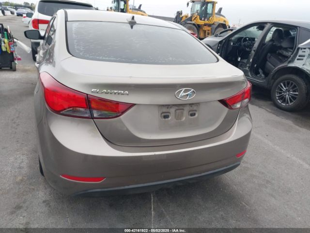 5NPDH4AEXGH776046 Hyundai ELANTRA SE