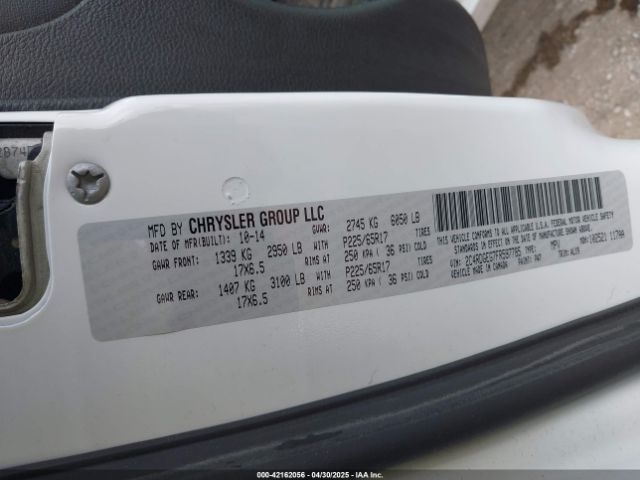 2C4RDGEG7FR597785 Dodge Grand Caravan R/t