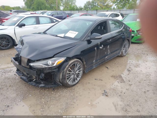 KMHD04LBXJU718828 Hyundai Elantra Sport