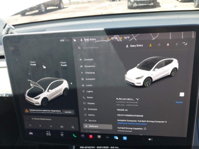 5YJYGDEE0LF035248 Tesla Model Y Long Range Dual Motor All-wheel Drive