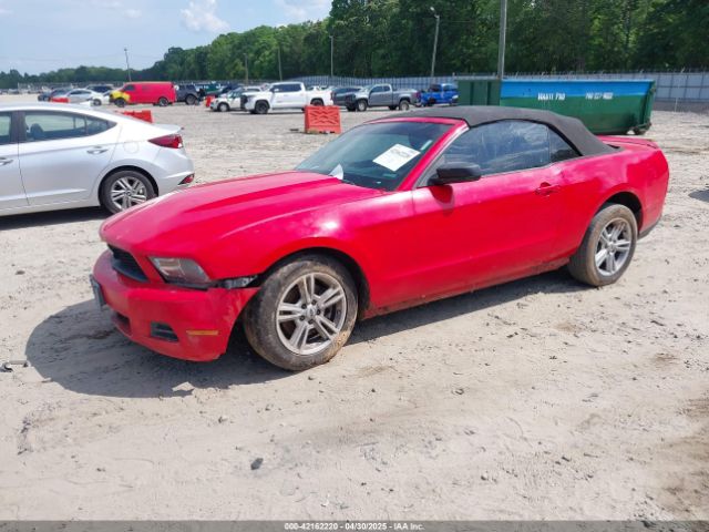 2012 FORD MUSTANG 1ZVBP8EM1C5201733 Photo 1