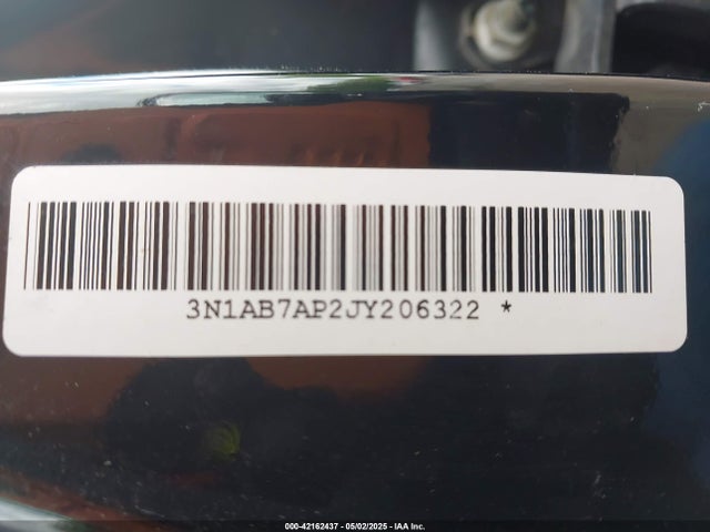 3N1AB7AP2JY206322 Nissan SENTRA SL
