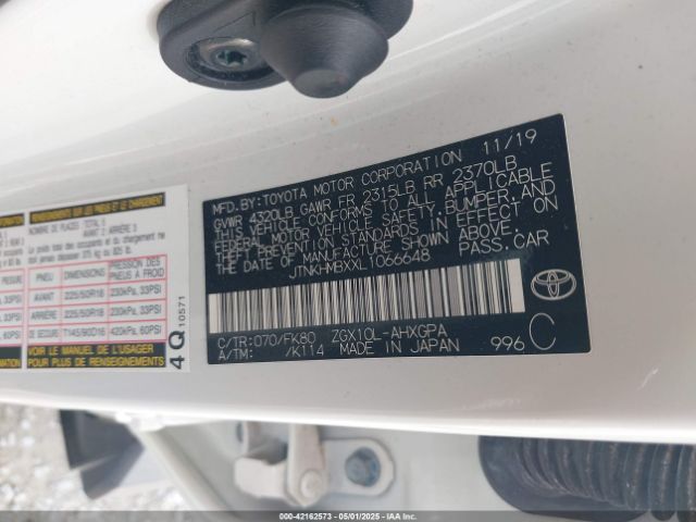 2020 TOYOTA C-HR JTNKHMBXXL1066648 Photo 8