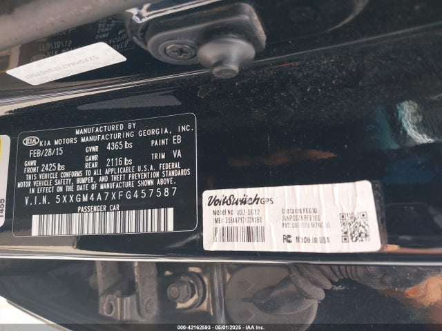 5XXGM4A7XFG457587 KIA Optima Lx