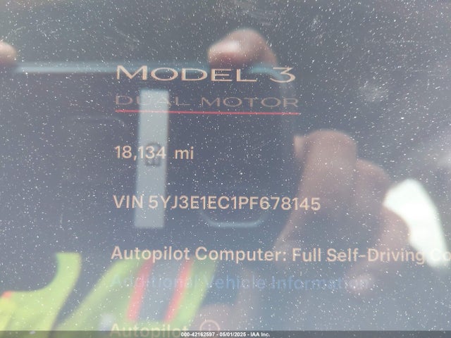 5YJ3E1EC1PF678145 Tesla 2023