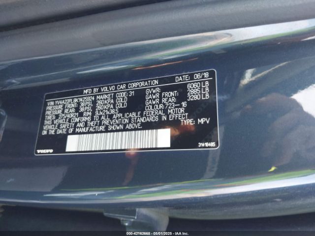 YV4A22PL8K1425924 Volvo Xc90 T6 Inscription