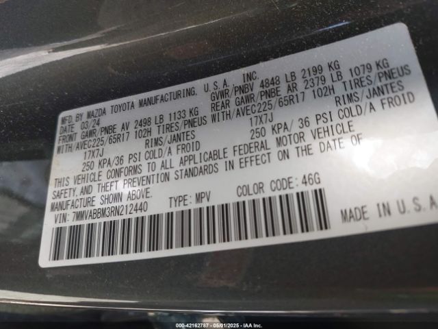7MMVABBM3RN212440 Mazda Cx-50 2.5 S Preferred