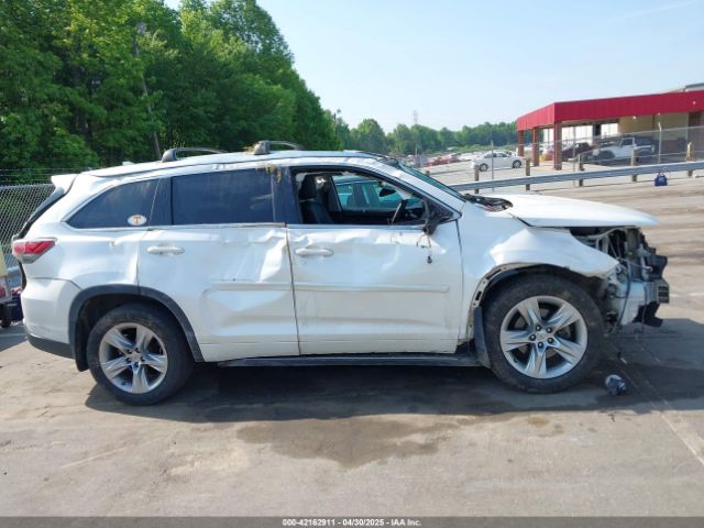 5TDYKRFH5ES033336 Toyota Highlander Limited V6